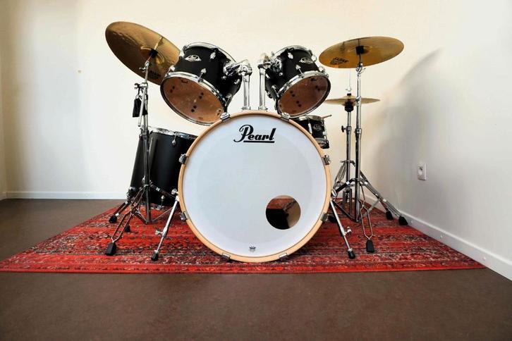 Drumstel Pearl export, Muziek en Instrumenten, Drumstellen en Slagwerk, Pearl, Ophalen