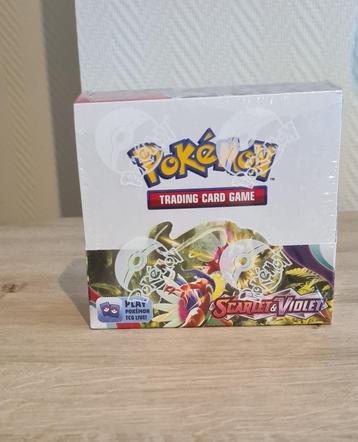 Scarlet & Violet Base Booster Box beschikbaar voor biedingen