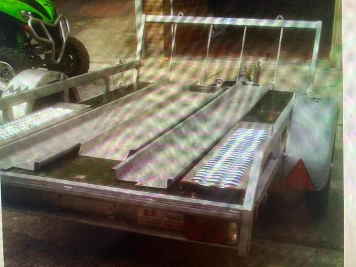 MOTORAANHANGWAGEN, QUAD EN ANDERE, Auto diversen, Aanhangers en Bagagewagens, Gebruikt, Ophalen of Verzenden