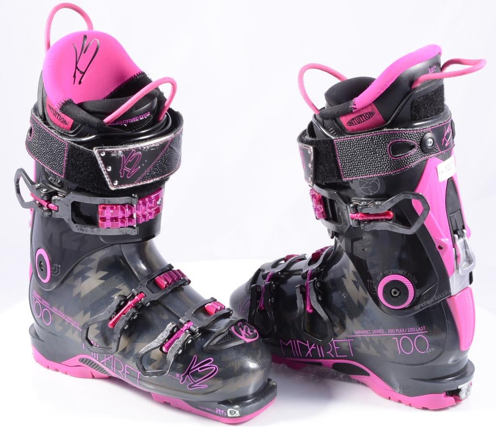 Chaussures de ski de randonnée 36.5 37 EU K2 MINARET 100, Carving, Enlèvement ou Envoi, Utilisé, Chaussures