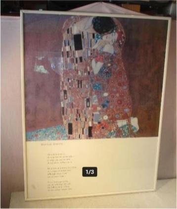 Belle impression d'art de Gustav Klimt et Herman Gorter - 92