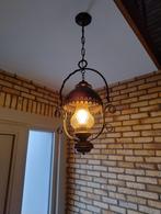 Rustieke Lantaarn Hanglamp, Huis en Inrichting, Ophalen, Gebruikt, Rustieke lantaarnstijl, Glas