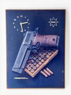 reclame bord wandklok Firestar 9mm, Ophalen of Verzenden, Gebruikt, Reclamebord
