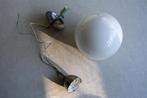 Hanglamp Ikea Vintage, Maison & Meubles, 75 cm ou plus, Scandinavisch, Verre, Enlèvement