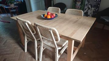 Ikea Norden Verlengbare Eettafel 155/210*90cm beschikbaar voor biedingen
