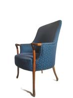 Mooie vintage Giorgetti fauteuil design Umberto Asnago, Gebruikt, Ophalen of Verzenden
