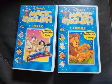 VHS "Magic english" disponible aux enchères