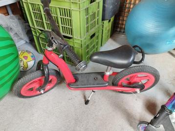 Rood loopfiets, Enlèvement, Utilisé, Vélo d'équilibre