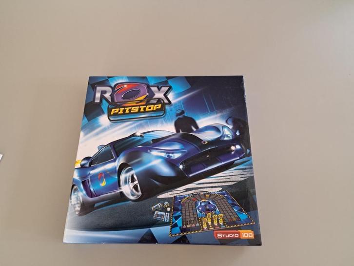 2 spellen Rox n Roll en Rox Pitstop van Studio 100, Hobby en Vrije tijd, Gezelschapsspellen | Bordspellen, Zo goed als nieuw, Een of twee spelers