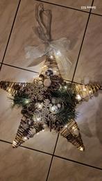 Kerstster/krans met verlichting, Diversen, Kerst, Ophalen, Zo goed als nieuw