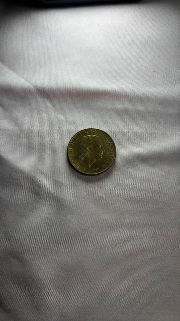 Authentieke Italiaanse munt van 200 lira - 1984 beschikbaar voor biedingen