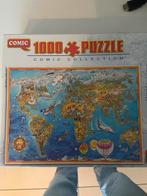 Puzzle 1000 stuks wereld, Comme neuf, 500 à 1500 pièces, Puzzle, Enlèvement
