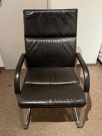 Chaise design Sedus (cuir coffee), Ophalen, Bruin, Leer, Zo goed als nieuw