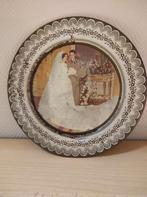 Metalen bord huwelijk Boudewijn & Fabiola, Verzamelen, Ophalen of Verzenden