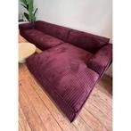 Canapé Square Easy Sofa velours cotelé Burgundy, Huis en Inrichting, Zetels | Zetels en Chaises Longues, Ophalen of Verzenden