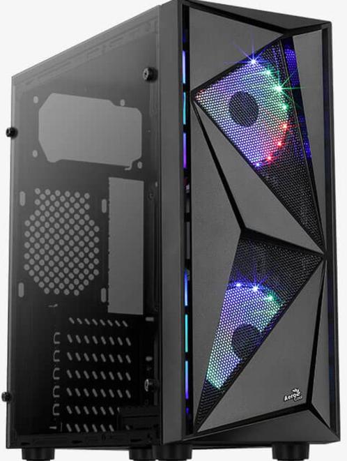 AeroCool Gaming Desktop PC, Informatique & Logiciels, Ordinateurs de bureau, Neuf, 3 à 4 Ghz, SSD, 16 GB, Avec carte vidéo, Gaming