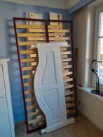 grenen bed 140cm x 200cm, Enlèvement, Blanc