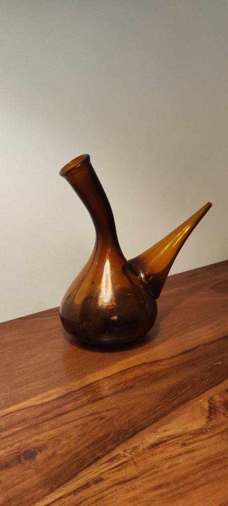 Porró - Porrón - Carafe en verre soufflé - Pourrou, Maison & Meubles, Accessoires pour la Maison | Vases, Comme neuf, Autres couleurs