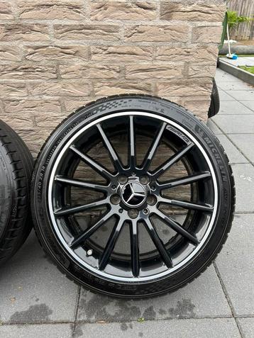 18” AMG Velgen - Michelin Pilot sport 5 - 225/40/18 - W176 beschikbaar voor biedingen