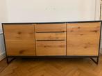 Eikenhouten dressoir, Ophalen, 150 tot 200 cm, Eikenhout, Zo goed als nieuw