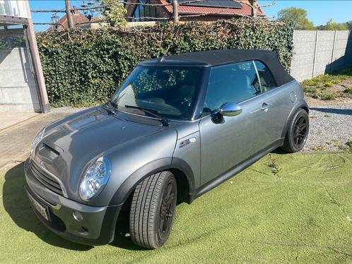 Mini Coopers S Cabrio, Auto's, Mini, Particulier, Cooper S, Benzine, Euro 4, Cabriolet, 3 deurs, Handgeschakeld, Zilver of Grijs