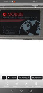 Ci module TV vlaanderen, Ophalen