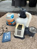 Intex zandfilterpomp 8m3/u, Ophalen, Zo goed als nieuw, Zwembadpomp