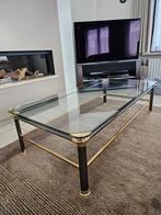 Salontafel  in brons en goudkleur, Maison & Meubles, Tables | Tables de salon, 100 à 150 cm, Rectangulaire, 50 à 100 cm, Enlèvement