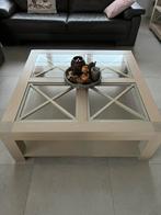 Salontafel in eik, Huis en Inrichting, Tafels | Salontafels, Ophalen, Gebruikt, Minder dan 50 cm, 100 tot 150 cm