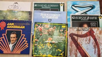 9 x Vinyl LP - INSTRUMENTAAL - POP-KLASSIEK beschikbaar voor biedingen