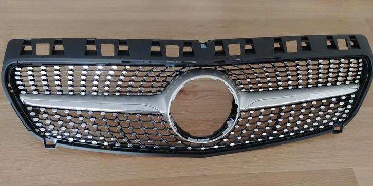 Diamond grill voor Mercedes-Benz A-klasse w176 a180 A200 A45, Auto diversen, Tuning en Styling, Ophalen of Verzenden