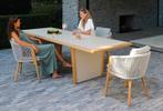 Design Tafel vr tuin - hoge kwaliteit!, Ophalen, Zo goed als nieuw, Rechthoekig, Hout
