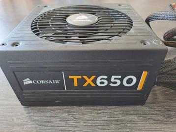 Alimentation Corsair TX650 – 650W beschikbaar voor biedingen