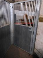 Porte d'écurie Porte d'écurie avec PVC et barreaux 220 x 110, Mise à l'étable
