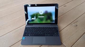 Asus notebook - tablet (windows) 10.1 Inch 1280 x 800, HDD, 32 GB, Avec carte vidéo, Moins de 4 GB