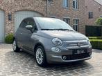 Fiat 500 1.2 Led-Navigatie-Panodak-Parkeersensoren-BT, Te koop, Zilver of Grijs, Berline, Benzine