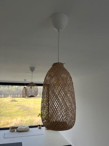 Hanglampen bamboe beschikbaar voor biedingen