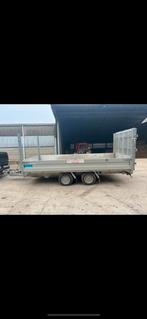 Remorque twin trailer, 3500 kg, 4m/2m.