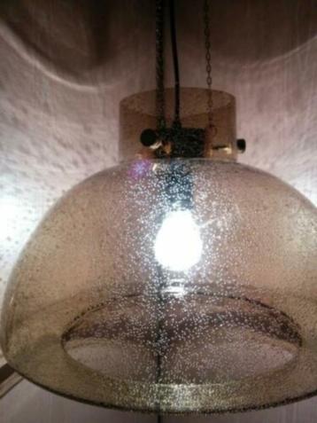 Grande lampe BEGA Verre soufflé, Enlèvement