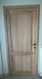 2 Massieve deuren, Porte intérieure, Enlèvement, Bois, 200 à 215 cm