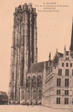 MECHELEN -  Sint Rumoldus Toren + 100 Jaar oud !, Verzenden, 1920 tot 1940, Gelopen, Antwerpen