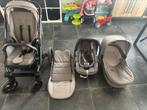 Mutsy NIO buggy + maxi-cosi + ligmand, Kinderen en Baby's, Ophalen, Gebruikt, Combiwagen, Verstelbare duwstang