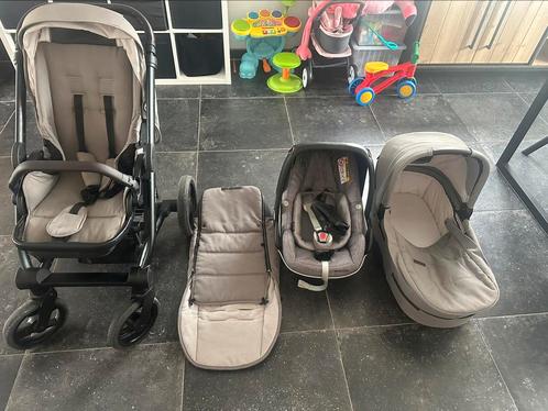 Mutsy NIO buggy + maxi-cosi + ligmand, Kinderen en Baby's, Kinderwagens en Combinaties, Gebruikt, Combiwagen, Maxi-Cosi, Met autostoeltje