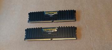RAM Corsair DDR4 Vengeance LPX 2x8Gb beschikbaar voor biedingen