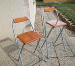 IKEA barkrukken (2st), Huis en Inrichting, Barkrukken, Ophalen, Met voetsteun, 60 tot 90 cm, Zo goed als nieuw