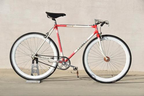 Retro koersfiets single speed fixie, Fietsen en Brommers, Fietsen | Heren | Sportfietsen en Toerfietsen, Ophalen