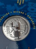 Zilveren munt  500 fr Belgisch voorzitterschap v d Europese, Postzegels en Munten, Munten | België, Ophalen of Verzenden