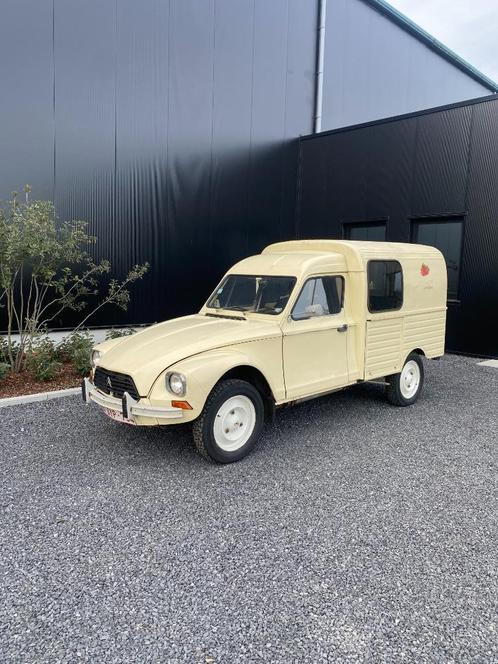 Citroen Acadiane, Auto's, Oldtimers, Bedrijf, Te koop, Citroën, Benzine, Overige carrosserie, 3 deurs, Handgeschakeld, Beige, Zwart