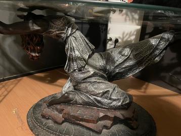 Glazen salontafel met beeld beschikbaar voor biedingen