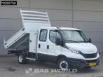 Iveco Daily 35C14 Kipper met Kist Dubbel Cabine Dubbellucht, Auto's, Bestelwagens en Lichte vracht, 2804 kg, Stof, Gebruikt, Euro 6